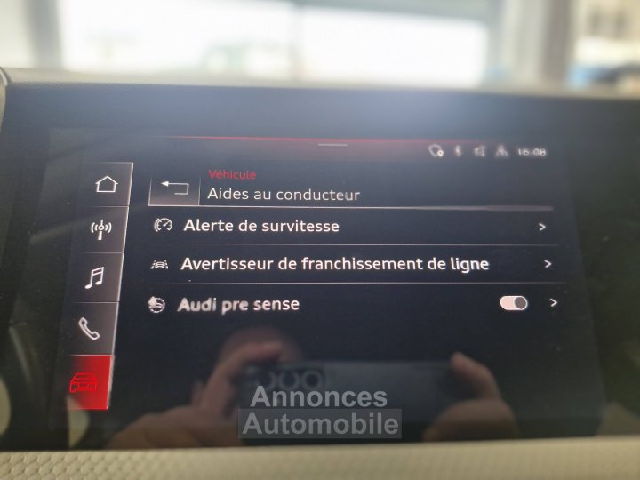 Audi A1 Sportback II 25 TFSI 95ch Advanced - 16