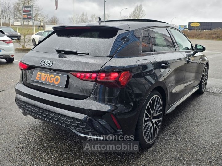 Audi A3 Sportback 20 35 tdi 150ch s-line tete haute-sonos-cuir surpiqures-surequipee-fr-pas de malus - 3