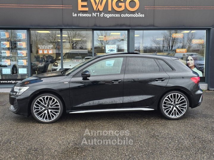 Audi A3 Sportback 20 35 tdi 150ch s-line tete haute-sonos-cuir surpiqures-surequipee-fr-pas de malus - 9