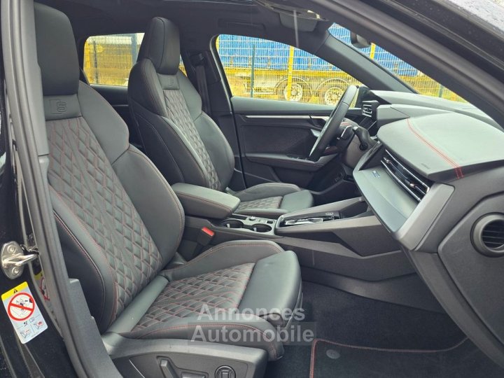 Audi A3 Sportback 20 35 tdi 150ch s-line tete haute-sonos-cuir surpiqures-surequipee-fr-pas de malus - 13