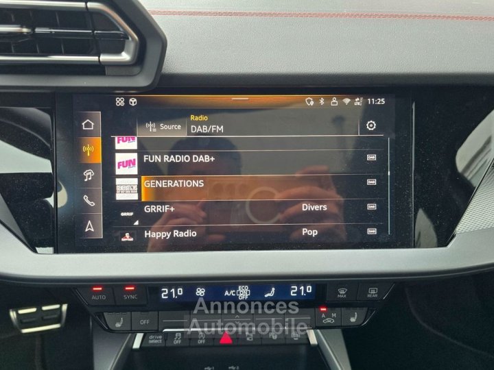 Audi A3 Sportback 20 35 tdi 150ch s-line tete haute-sonos-cuir surpiqures-surequipee-fr-pas de malus - 18