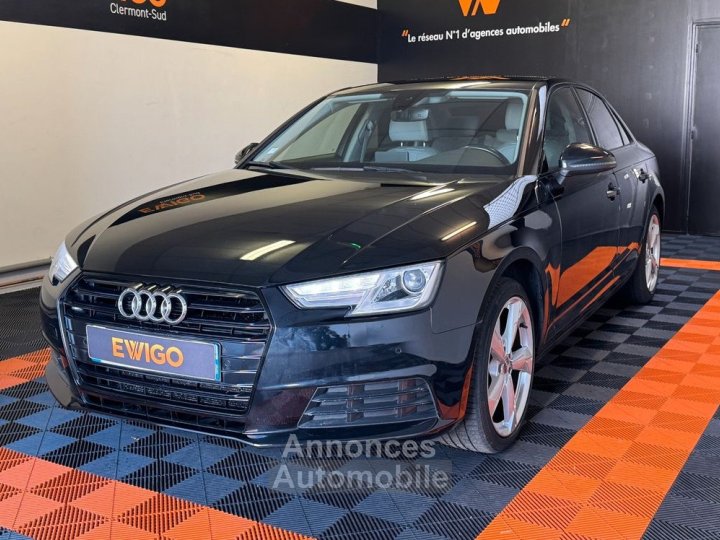 Audi A4 14 tfsi 150 design luxe s-tronic sieges cuir a memoire elec-camera de recul - 1