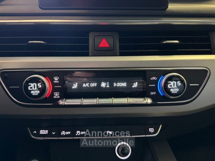 Audi A4 14 tfsi 150 design luxe s-tronic sieges cuir a memoire elec-camera de recul - 28