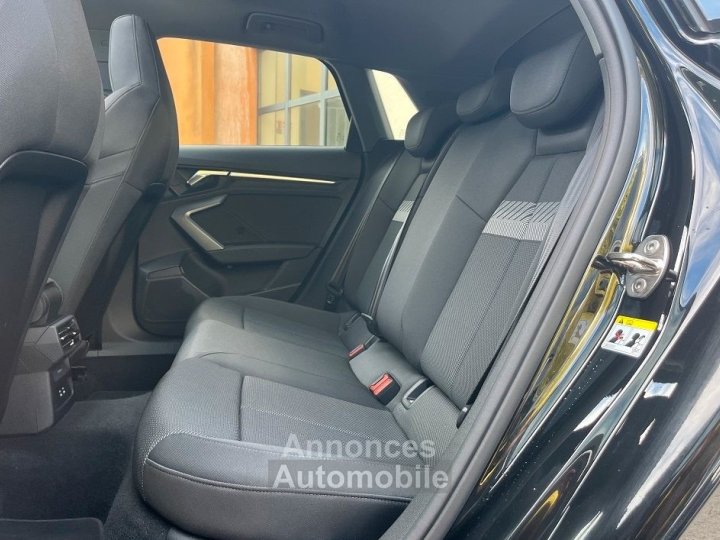 Audi A3 Sportback 35 TFSI 150CH HYBRIDE S LINE TRONIC 7 - 12