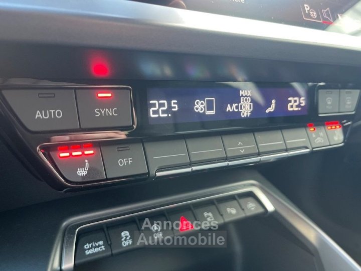 Audi A3 Sportback 35 TFSI 150CH HYBRIDE S LINE TRONIC 7 - 18