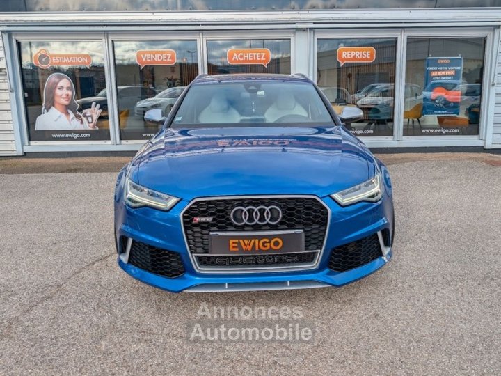 Audi RS6 40 tfsi 560ch dynamic 4x4 bva entretien toit ouvrant affichage tete haute sound bose - 2