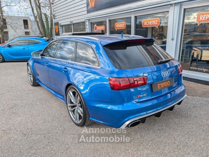 Audi RS6 40 tfsi 560ch dynamic 4x4 bva entretien toit ouvrant affichage tete haute sound bose - 4
