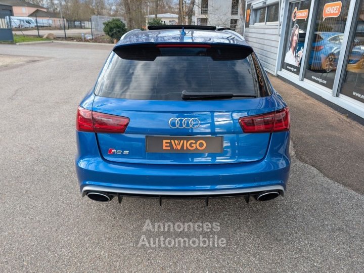 Audi RS6 40 tfsi 560ch dynamic 4x4 bva entretien toit ouvrant affichage tete haute sound bose - 5