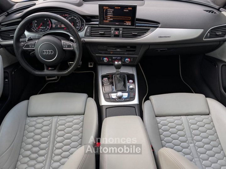 Audi RS6 40 tfsi 560ch dynamic 4x4 bva entretien toit ouvrant affichage tete haute sound bose - 8