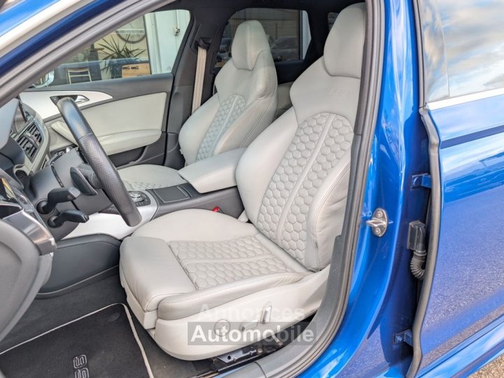Audi RS6 40 tfsi 560ch dynamic 4x4 bva entretien toit ouvrant affichage tete haute sound bose - 9