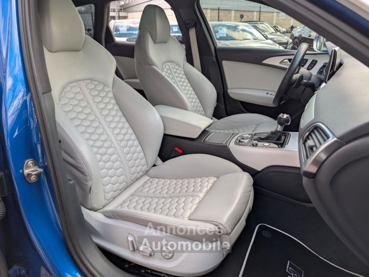 Audi RS6 40 tfsi 560ch dynamic 4x4 bva entretien toit ouvrant affichage tete haute sound bose - 12