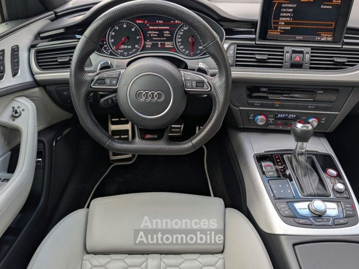 Audi RS6 40 tfsi 560ch dynamic 4x4 bva entretien toit ouvrant affichage tete haute sound bose - 13