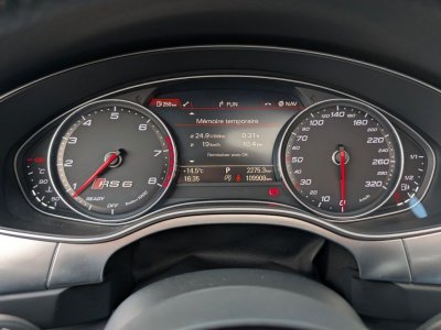 Audi RS6 40 tfsi 560ch dynamic 4x4 bva entretien toit ouvrant affichage tete haute sound bose   - 14