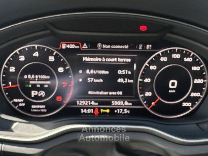 Audi A4 AVANT 20 TFSI 252CH ULTRA S LINE QUATTRO TRONIC 7 - 22