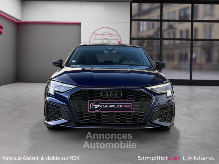 Audi A3 BERLINE 35 TFSI Mild Hybrid 150 S tronic 7 S Line toit ouvrant carplay matrix led Garantie 12 Mois - 8