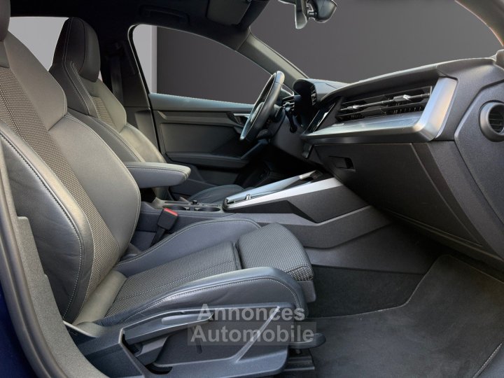 Audi A3 BERLINE 35 TFSI Mild Hybrid 150 S tronic 7 S Line toit ouvrant carplay matrix led Garantie 12 Mois - 10