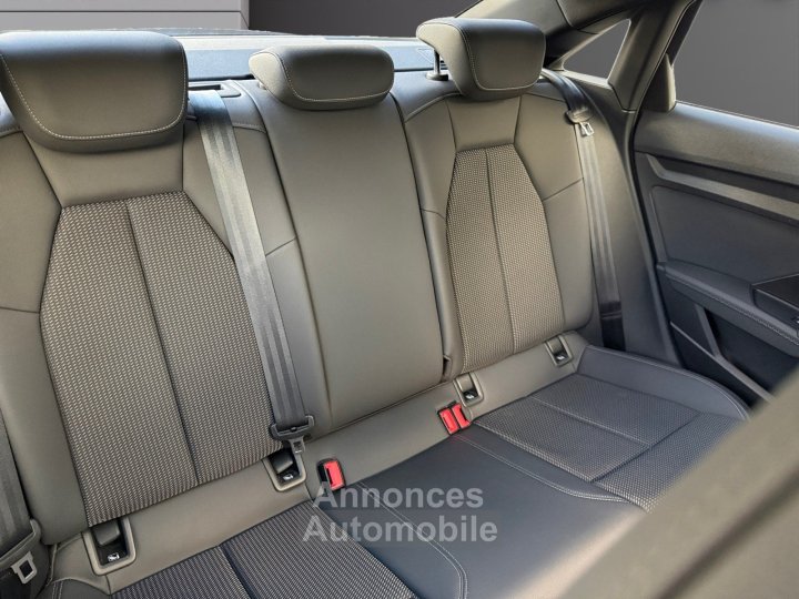 Audi A3 BERLINE 35 TFSI Mild Hybrid 150 S tronic 7 S Line toit ouvrant carplay matrix led Garantie 12 Mois - 11