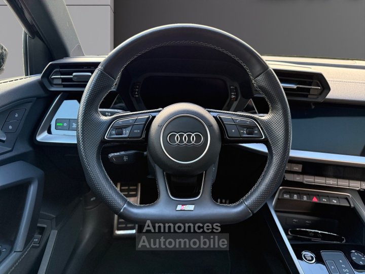 Audi A3 BERLINE 35 TFSI Mild Hybrid 150 S tronic 7 S Line toit ouvrant carplay matrix led Garantie 12 Mois - 13