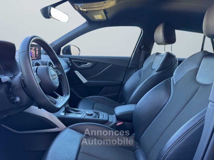 Audi Q2 30 TDI 116ch S line S tronic ** SIEGES CHAUFFANT / CARPLAY / SUIVI COMPLET / CAMERA** - 10