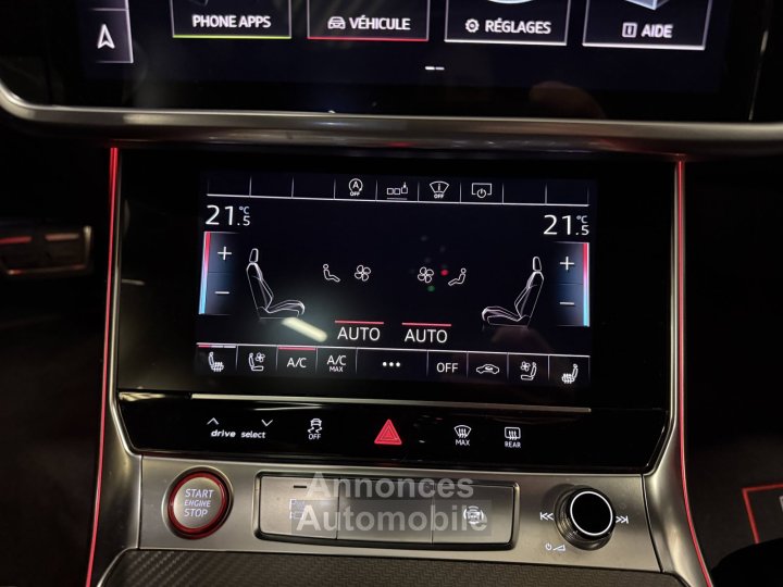Audi RS6 Origine FR - Toit Pano - B&O - Pack Carbone - 14