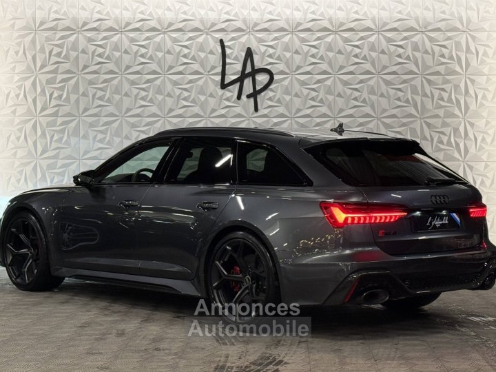 Audi RS6 PERFORMANCE 40 V8 TFSI 630CH QUATTRO ORIGINE FRANCE - 3