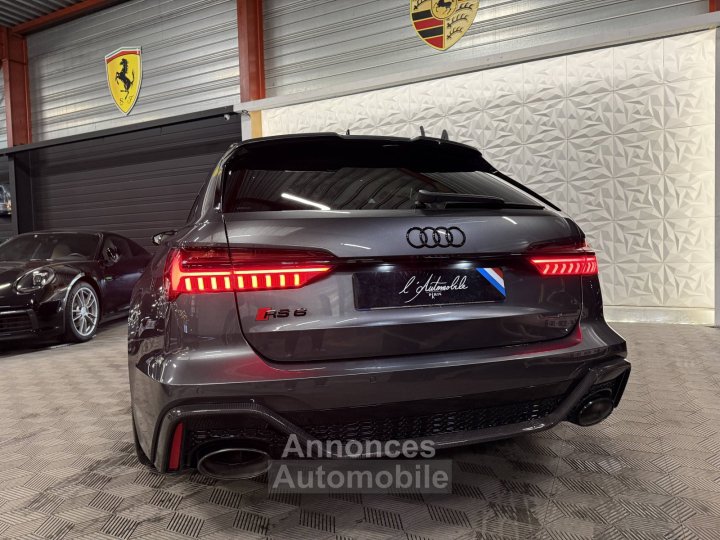Audi RS6 PERFORMANCE 40 V8 TFSI 630CH QUATTRO ORIGINE FRANCE - 6