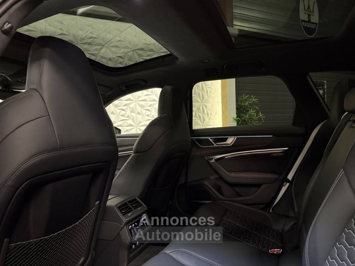 Audi RS6 PERFORMANCE 40 V8 TFSI 630CH QUATTRO ORIGINE FRANCE - 19