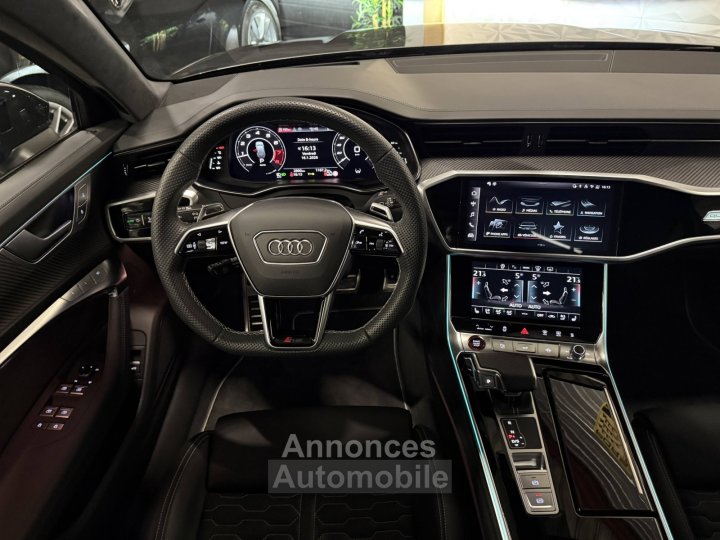 Audi RS6 PERFORMANCE 40 V8 TFSI 630CH QUATTRO ORIGINE FRANCE - 23