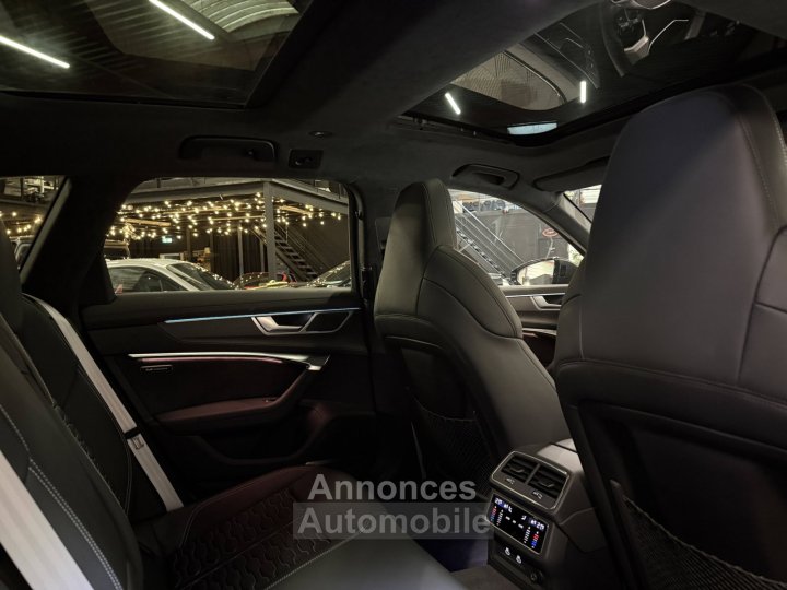 Audi RS6 PERFORMANCE 40 V8 TFSI 630CH QUATTRO ORIGINE FRANCE - 27