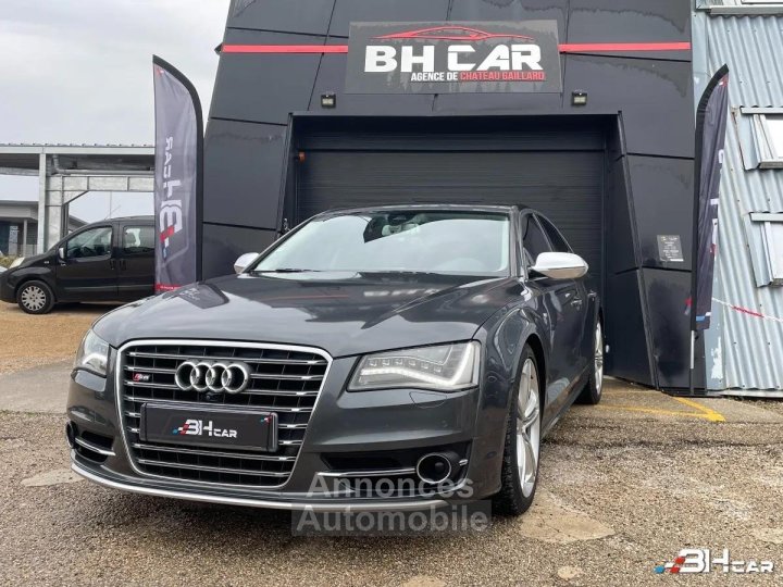 Audi S8 40 TFSI 520 SPORT QUATTRO TIPTRONIC BVA - TOIT OUVRANT - CARBONE - CAM 360 - SUIVI COMPLET - 1