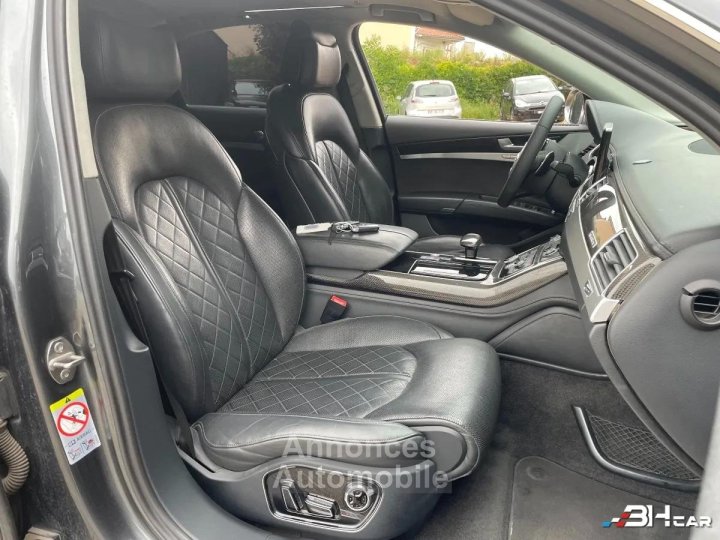 Audi S8 40 TFSI 520 SPORT QUATTRO TIPTRONIC BVA - TOIT OUVRANT - CARBONE - CAM 360 - SUIVI COMPLET - 21