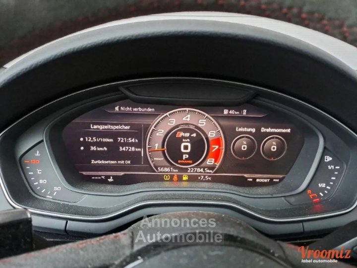 Audi RS4 avant 29 tfsi 450 quattro tiptronic bva - 5