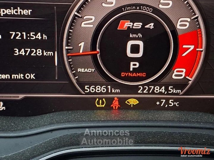 Audi RS4 avant 29 tfsi 450 quattro tiptronic bva - 8