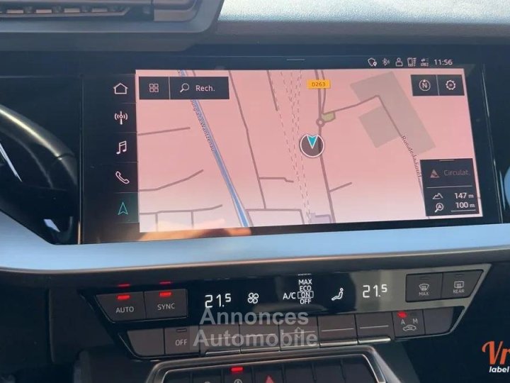 Audi A3 Sportback 15 tfsi 150 s-tronic bva ht - 13