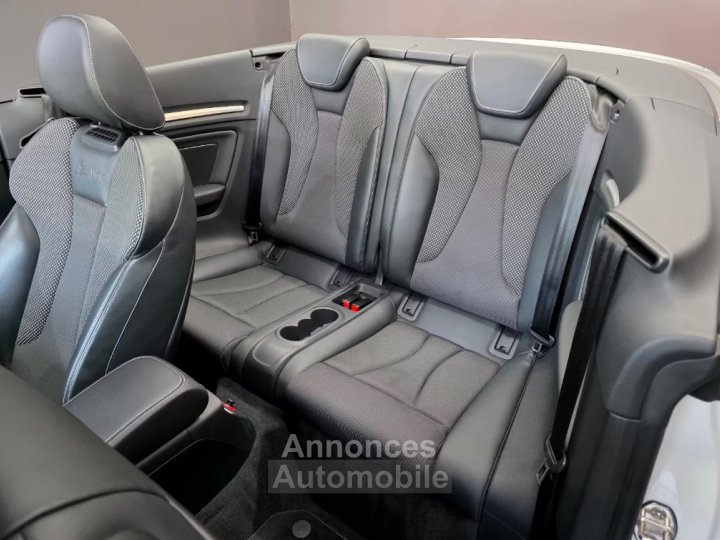 Audi A3 III CABRIOLET 18 TFSI 180 S LINE QUATTRO S TRONIC *GARANTIE 12 MOIS* - 11