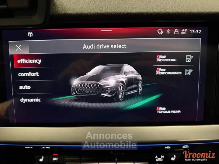 Audi RS3 berline 25 l tfsi 400 cv quattro s tronic malus paye - 20