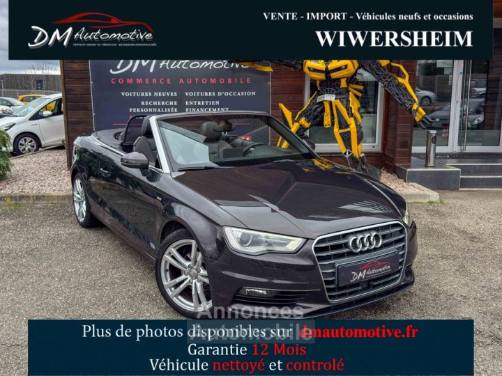 Audi A3 Cabriolet (3) 14 TFSI Cod S Tronic 7 S Line - 1
