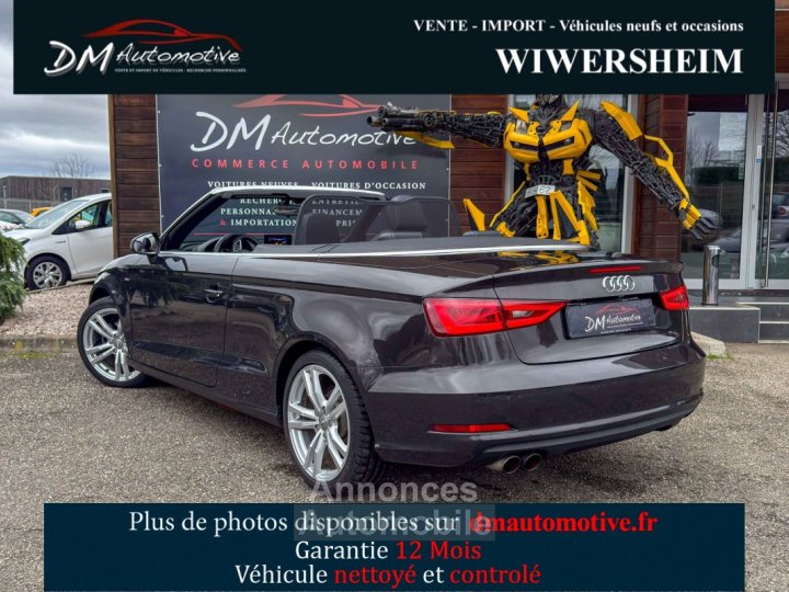 Audi A3 Cabriolet (3) 14 TFSI Cod S Tronic 7 S Line - 3