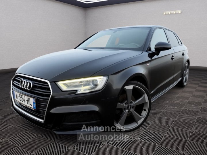 Audi A3 Sportback 20 tdi 150ch S-LINE S-tronic - Xenon Virtual Cockpit Camera de Recul - 1
