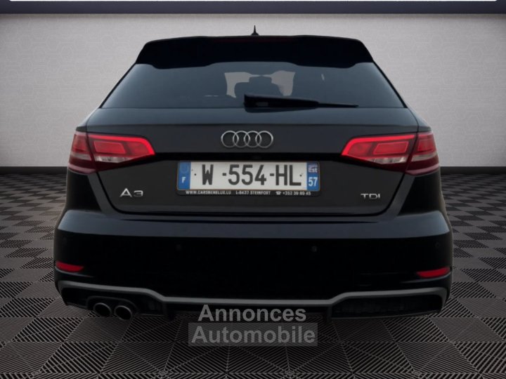 Audi A3 Sportback 20 tdi 150ch S-LINE S-tronic - Xenon Virtual Cockpit Camera de Recul - 6