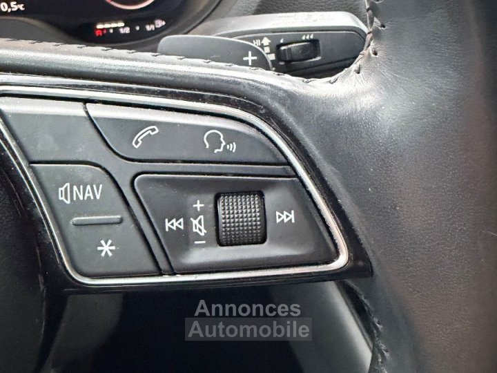 Audi A3 Sportback 20 tdi 150ch S-LINE S-tronic - Xenon Virtual Cockpit Camera de Recul - 15