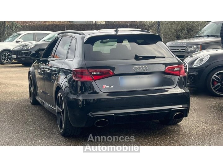 Audi RS3 SPORTBACK Quattro 25 TFSI - 367 - BV S-tronic 8V SPORTBACK PHASE 1 - 2