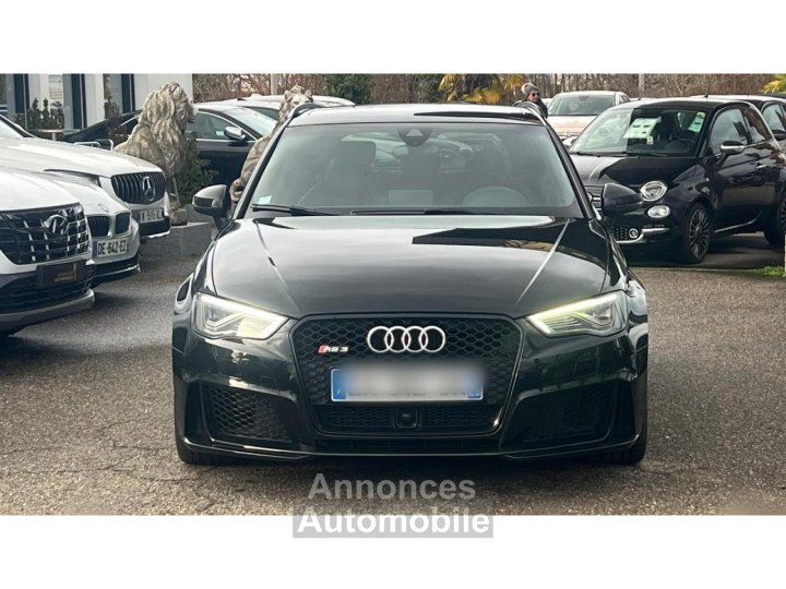 Audi RS3 SPORTBACK Quattro 25 TFSI - 367 - BV S-tronic 8V SPORTBACK PHASE 1 - 3