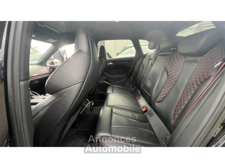 Audi RS3 SPORTBACK Quattro 25 TFSI - 367 - BV S-tronic 8V SPORTBACK PHASE 1 - 15