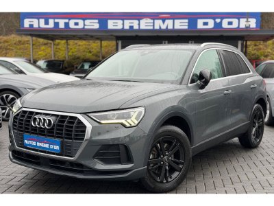 Audi Q3 399/mois GARANTIE 6 ANS 20 TDI 150ch S tronic 7 Gris Nano Pack BLACK FullLED CAMERA VIRTUAL-Cockpit AppleCarPlay AndroidAuto GPS 1&egrave;re MAIN Entretien   - 1