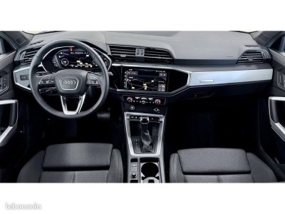 Audi Q3 399/mois GARANTIE 6 ANS 20 TDI 150ch S tronic 7 Gris Nano Pack BLACK FullLED CAMERA VIRTUAL-Cockpit AppleCarPlay AndroidAuto GPS 1&egrave;re MAIN Entretien   - 5