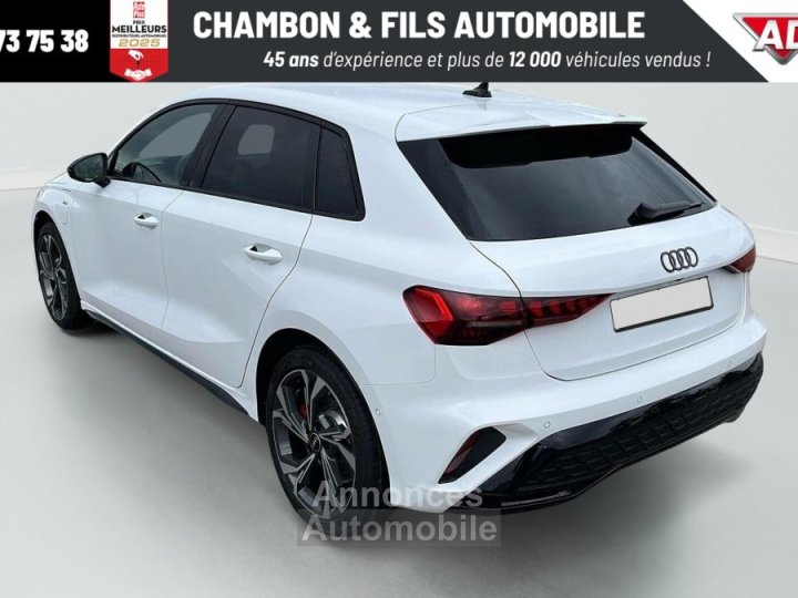 Audi A3 Sportback NOUVELLE 45 TFSI E HYBRIDE RECHARGEABLE 272 S tronic 6 S line - 5
