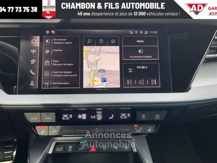 Audi A3 Sportback NOUVELLE 45 TFSI E HYBRIDE RECHARGEABLE 272 S tronic 6 S line - 15