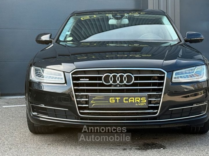 Audi A8 30 V6 TDI 262ch Avus Extended Quattro Tiptronic audio BOSE Suivi complet avec facture Si&egrave;ges massant chauffant ventil&eacute;s Cam&eacute;ra 360&deg; - 2