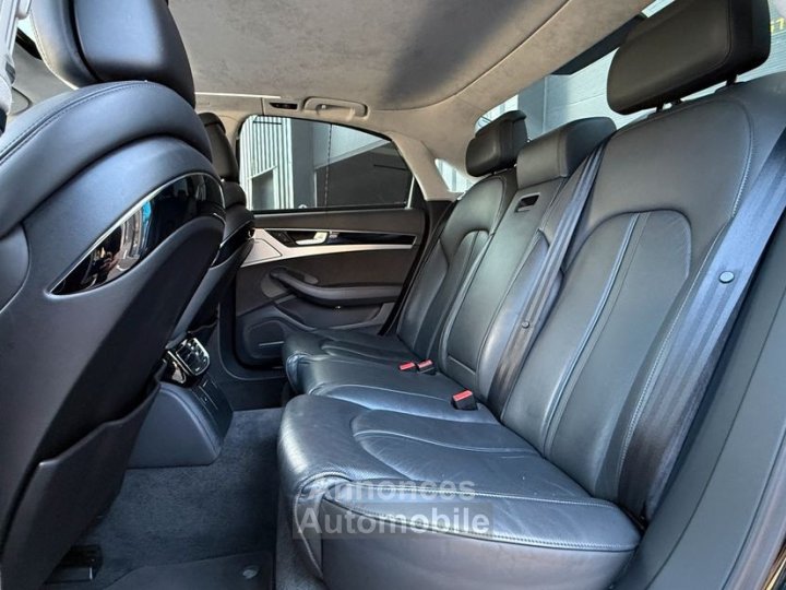 Audi A8 30 V6 TDI 262ch Avus Extended Quattro Tiptronic audio BOSE Suivi complet avec facture Si&egrave;ges massant chauffant ventil&eacute;s Cam&eacute;ra 360&deg; - 6